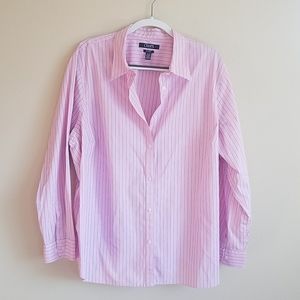 CHAPS no iron women's oxford